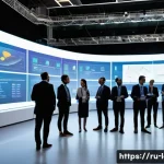 Home 20 물류정보관리사와 관련된 협회 및 기관 - A professional logistics conference scene featuring a diverse group of business people in formal att...