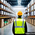 Home 19 물류정보관리사로서 알아야 할 최신 물류 기술 - A modern warehouse interior bustling with activity, showcasing advanced robotic forklifts and automa...